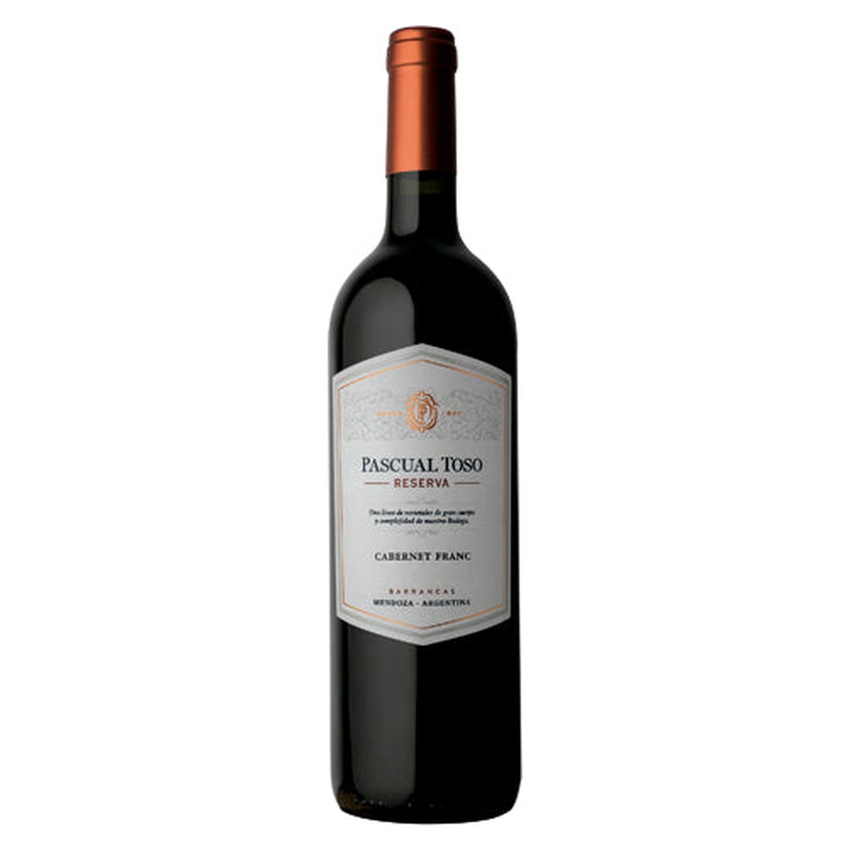 PASCUAL TOSO RESERVA CABERNET FRANC 750 ML